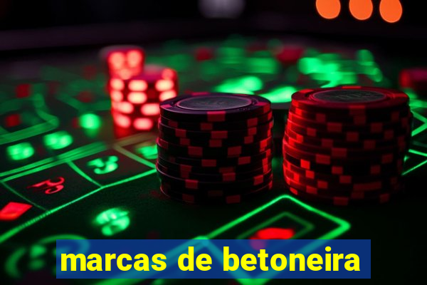 marcas de betoneira